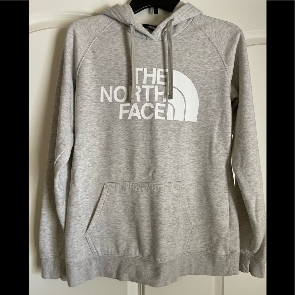 Women’s Gray North Face Hoodie